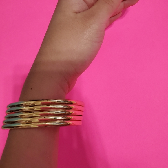 🐇 Set Gold Bracelets - Picture 4 of 5